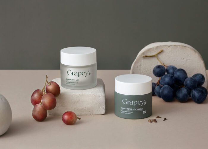 Grapey, il nuovo brand di cosmetica che dà nuova vita agli scarti dell’uva