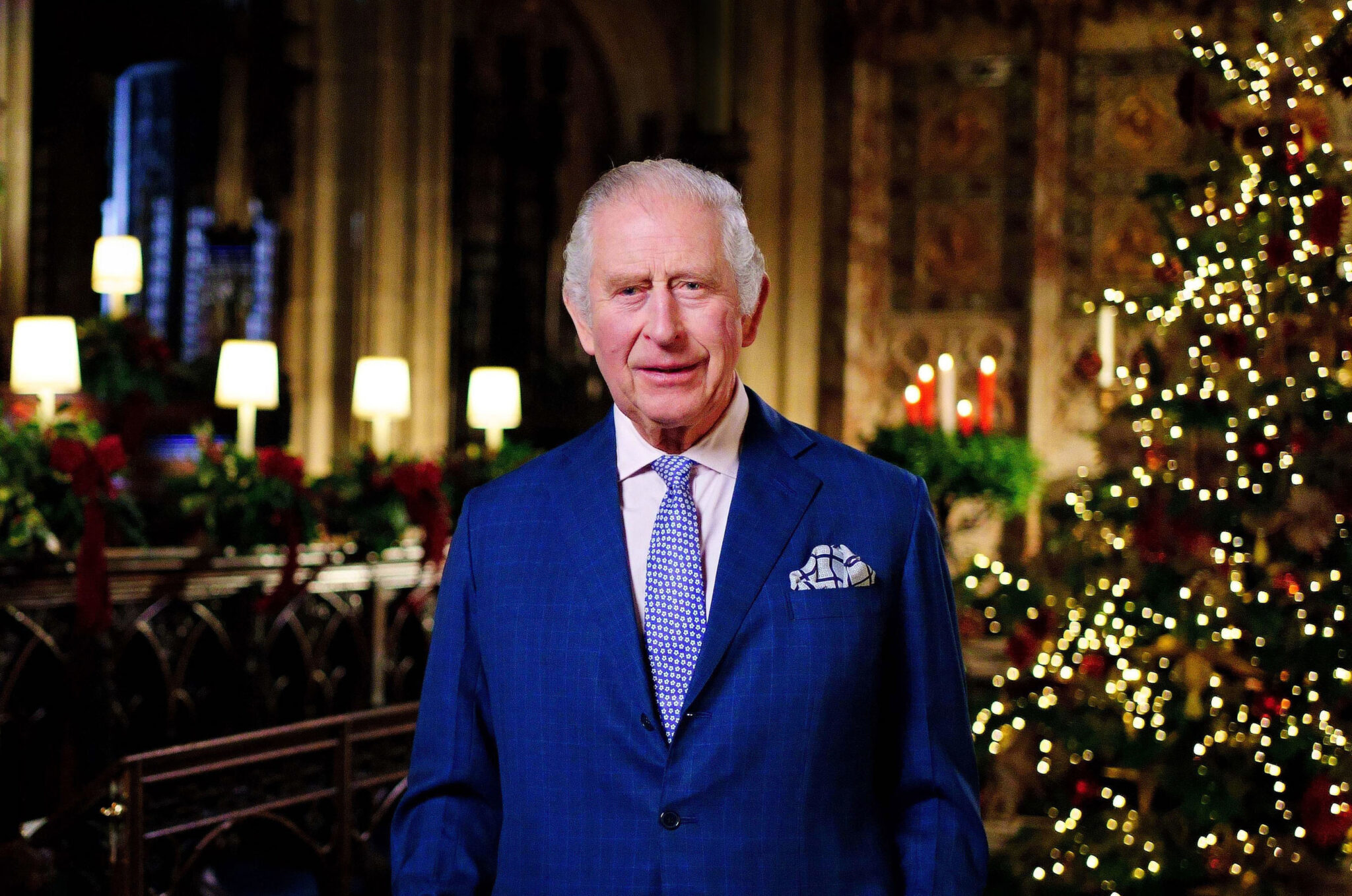 Re Carlo III discorso di Natale